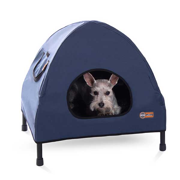 Cama para perro Igloo elevado