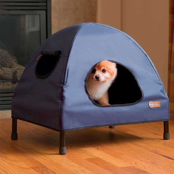 Cama para perro Igloo elevado – Lucho Pet Store