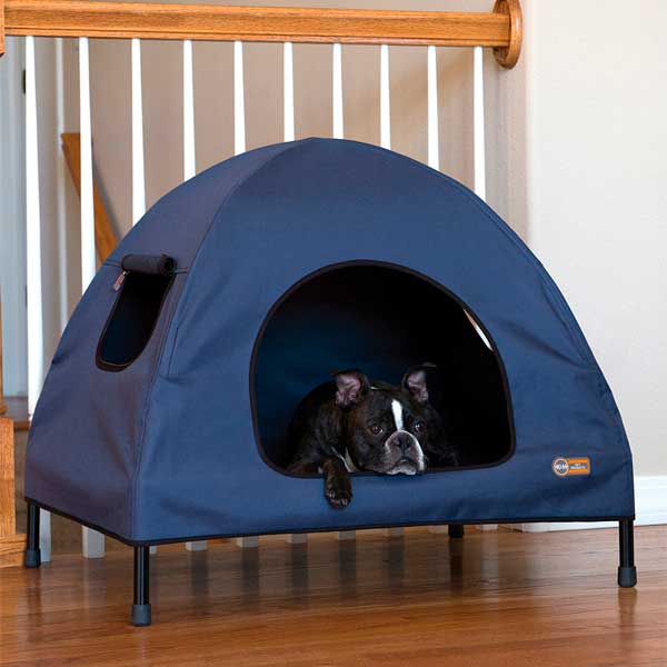 Cama para perro Igloo elevado