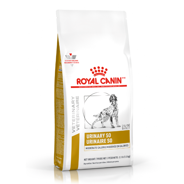 Royal Canin Urinary SO Moderate Calorie alimento veterinario para perros en México – Lucho Pet Store