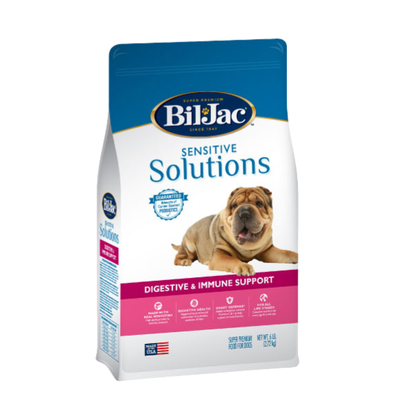 Alimento para perro Bil-Jac Sensitive Solutions Digestive & Immune Support en México y Monterrey – Lucho Pet Store