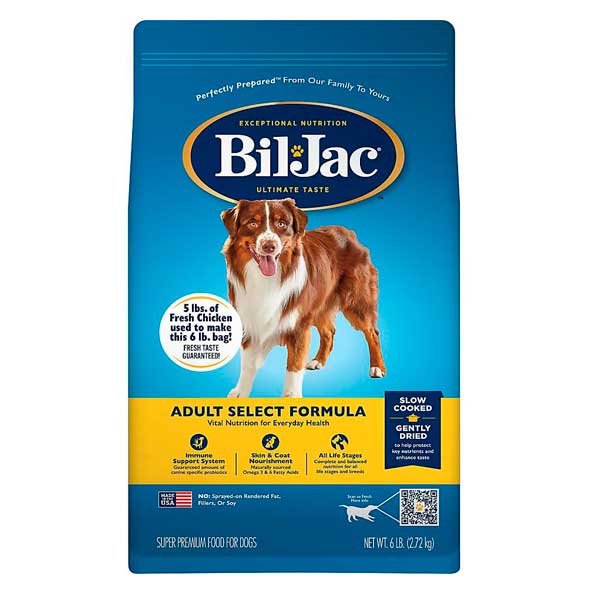 Alimento para perro Bil-Jac Adult Select Formula