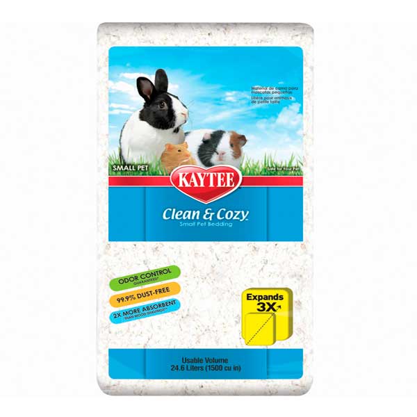 Kaytee Sustrato para conejo Clean & Cozy Blanco